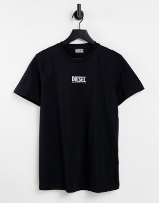 Homme Diesel - T-Diegos - T-shirt à petit logo - Noir