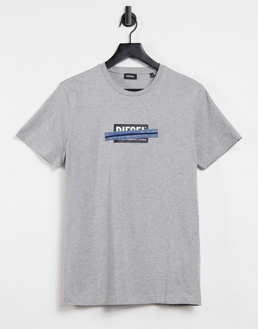Diesel T-Just t-shirt-Grey