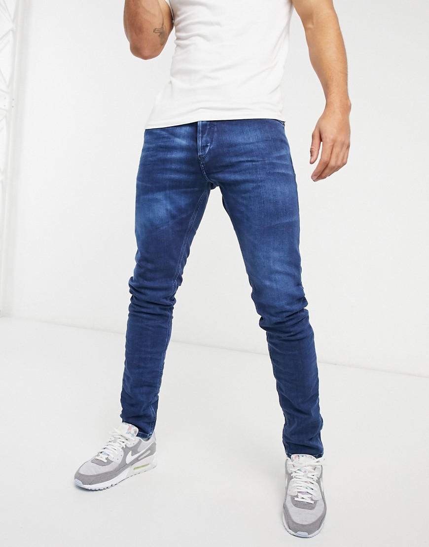 Diesel Tepphar skinny fit jeans-Black