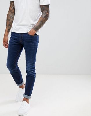 Diesel - Thommer - Slim-fit stretch jeans in 084VG-Blauw