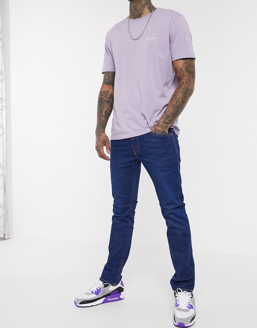 Diesel - Thommer-X stretch - Blå jeans med slim fit