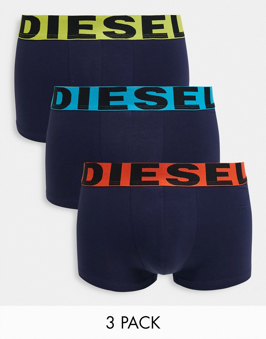 Diesel trunks in 3 pack-Black
