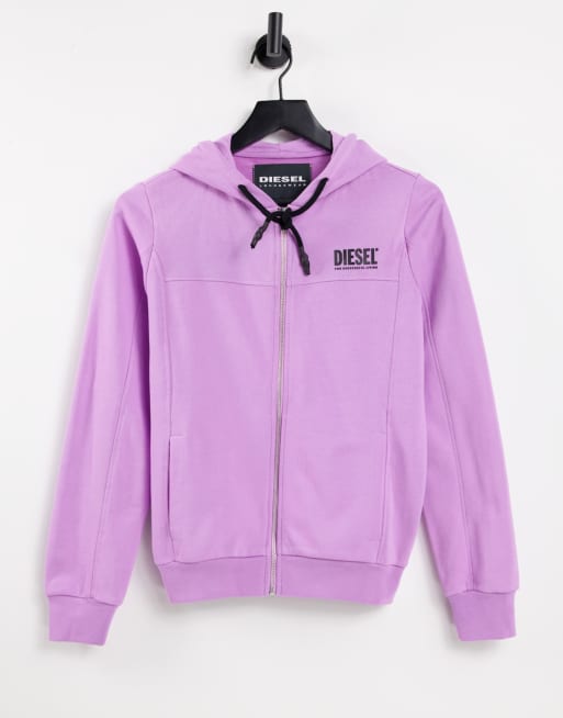 Diesel - Victorial - Sweat d'ensemble à fermeture éclair - Violet