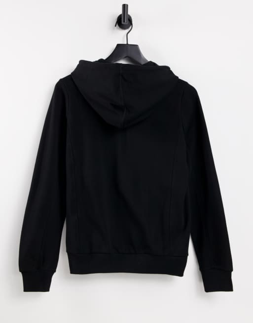 Diesel victorial zip up sweat co-ord set in black, 3 of 4