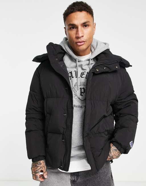 Diesel W-Rolf-FD puffer jacker in black