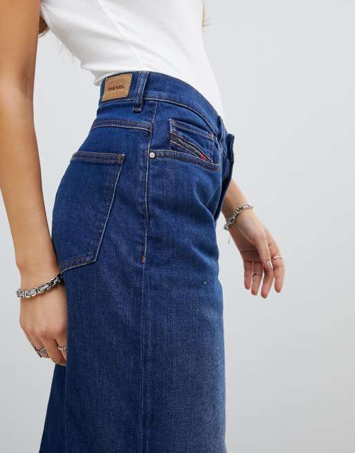 Diesel widee high waisted wide leg jean | ASOS