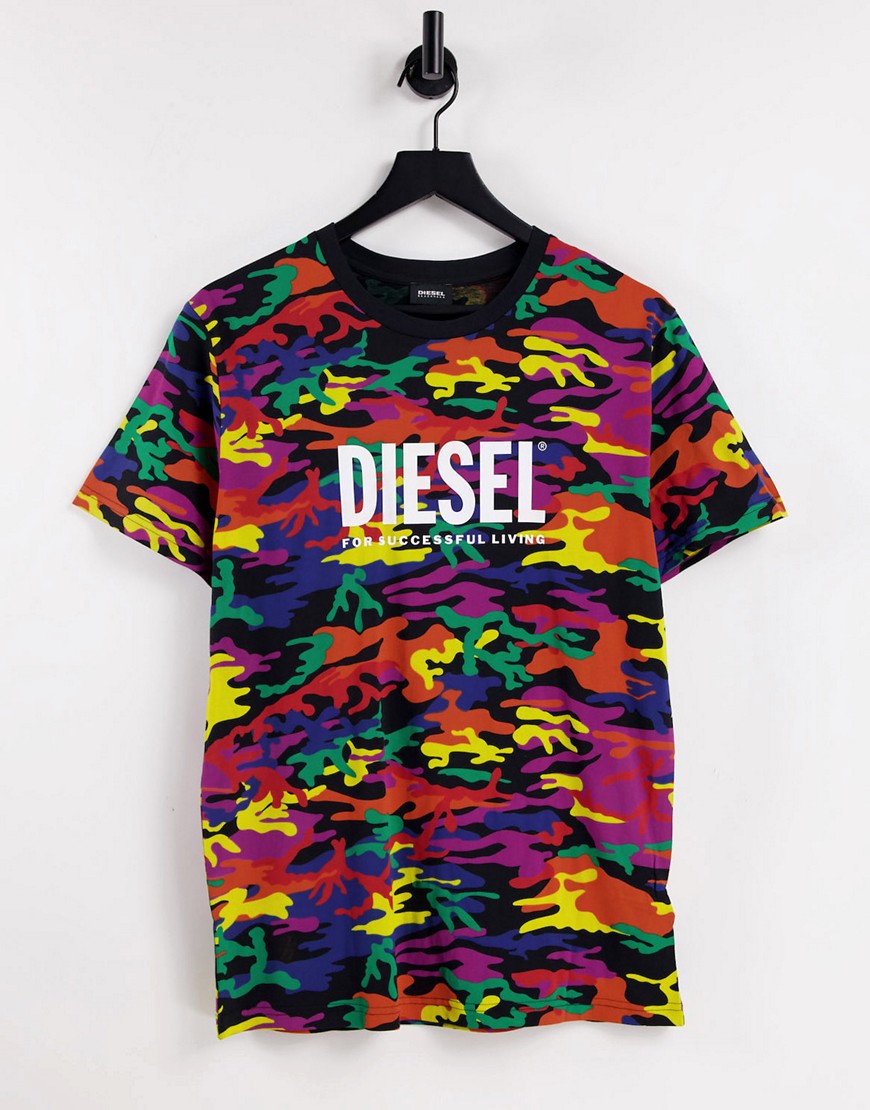 Diesel xPride t-shirt in multi
