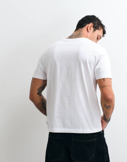 Dime 2-pack crewneck t-shirts in white, 5 of 5