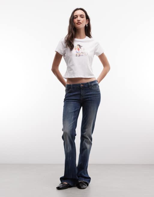Dime besties graphic baby tee in white, 2 of 4