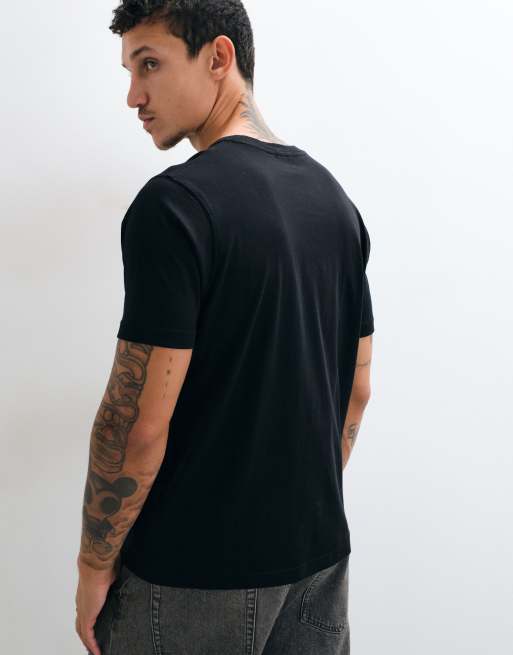 Dime classic mtl logo regular fit t-shirt in black, 2 of 5