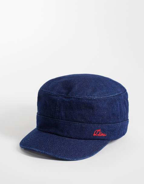 Dime denim painter mini script logo cap in indigo - view 1