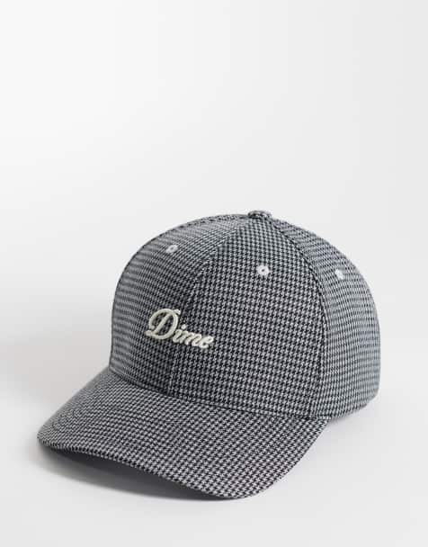Dime mini logo low pro cap in black houndstooth - view 1