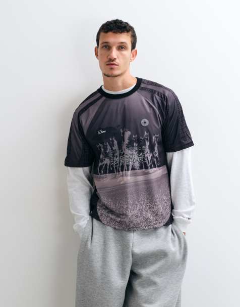 Dime year of the horse relaxed fit jersey in black - view 1
