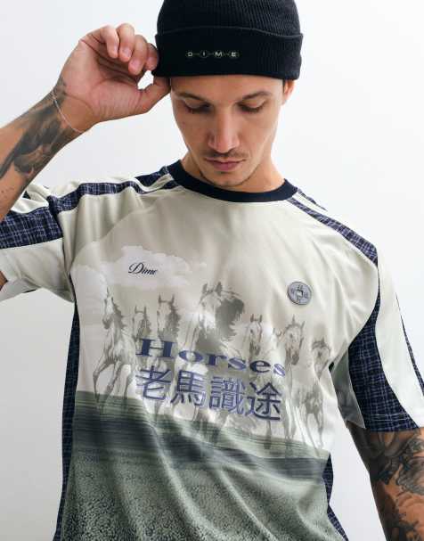 Dime year of the horse relaxed fit jersey in green - view 1