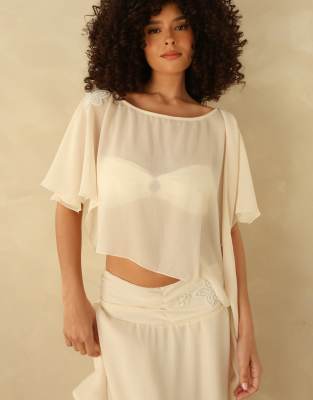 Dippin Daisys Borrowed Bliss Top In White