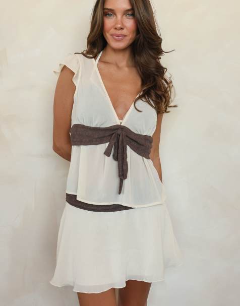 Dippin' Daisy's Brisa skirt in dove - view 1
