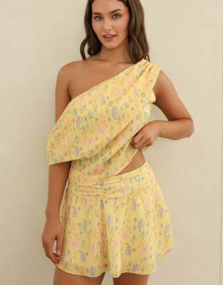 Dippin Daisys Brisa Skirt In Yellow