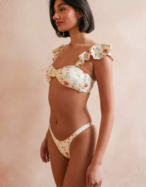 Dippin' Daisy's Brise bikini top in cap-ferrat, 3 of 4