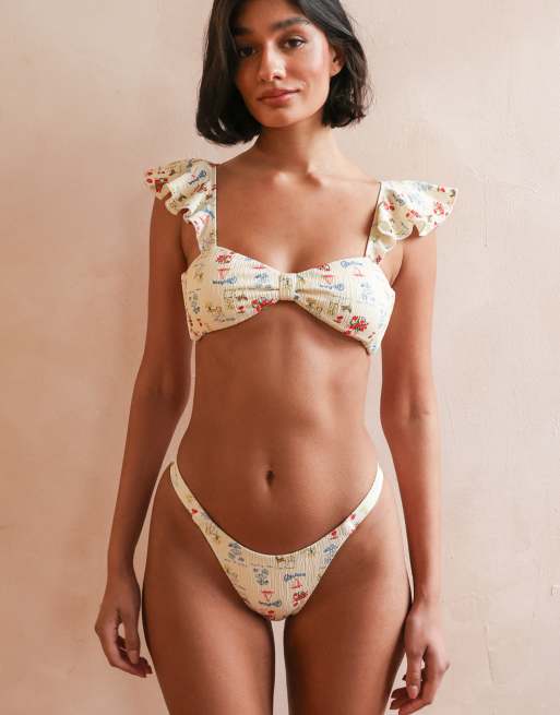 Dippin' Daisy's Brise bikini top in cap-ferrat, 4 of 4