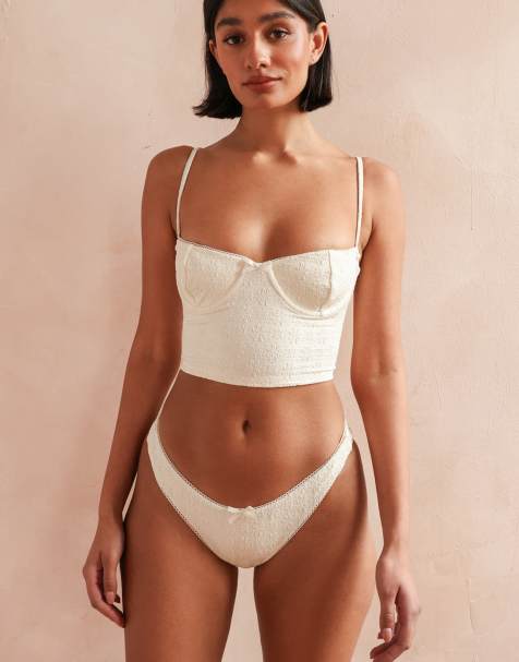 Dippin' Daisy's Cherie tankini top in crème - view 1