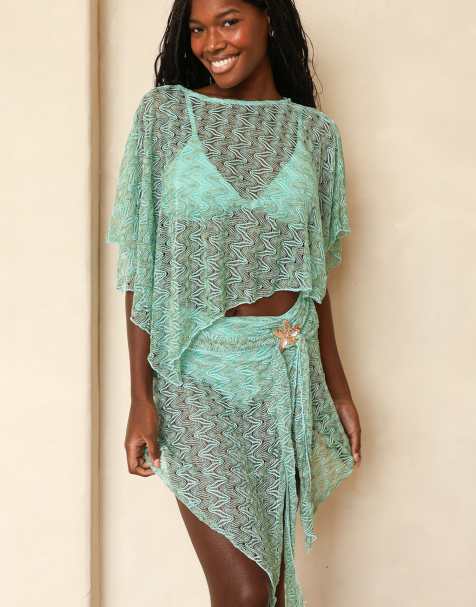 Dippin' Daisy's Isadora skirt in aruba blue - view 1