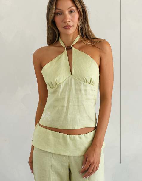 Dippin' Daisy's Oak tank top in fern - view 1