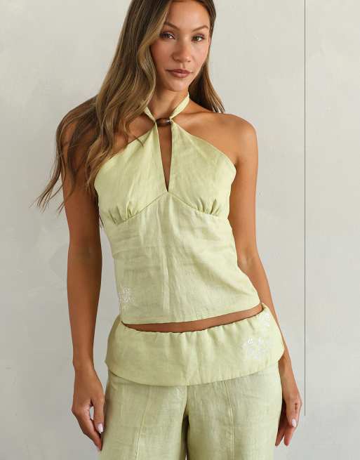 Dippin' Daisy's Oak tank top in fern, 4 of 4