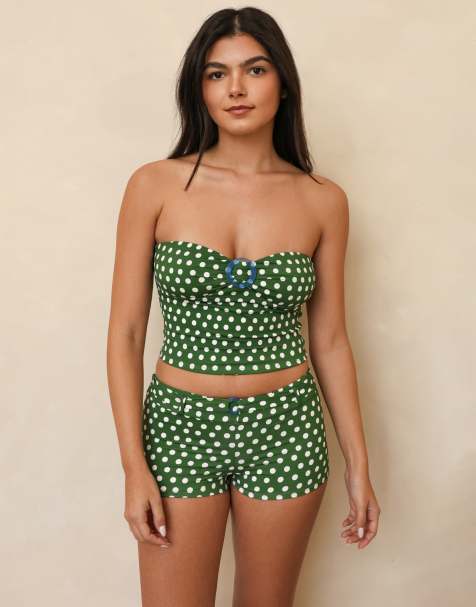 Dippin' Daisy's Reneta shorts in luna verde - view 1