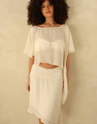 Dippin Daisys Sunbeam Skirt In White