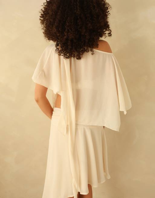 Dippin' Daisy's Sunbeam skirt in dove, 2 of 4