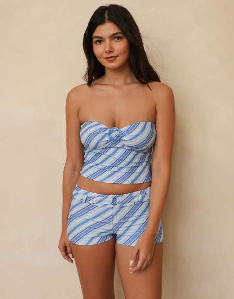 Dippin' Daisy's tankini set in costa azul - view 1