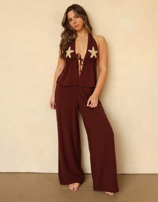 Dippin' Daisy's Beso tank top & pants in terra, 2 of 3