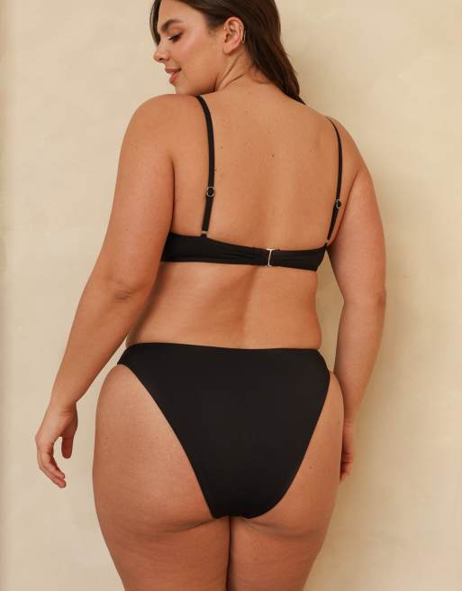 Dippin' Daisy's West coast underwire bikini top in black, 2 of 7