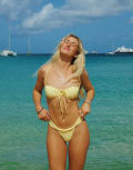 [Dippin' Daisy's] Dippin' Daisy's x Ash & Tay sunshine palms underwire bikini top in yellow XS YELLOW