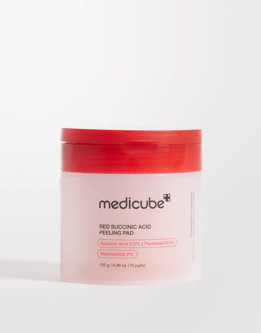 Discos exfoliantes con pantenol Red Succinic Acid de MEDICUBE (70 unidades), 2 de 4