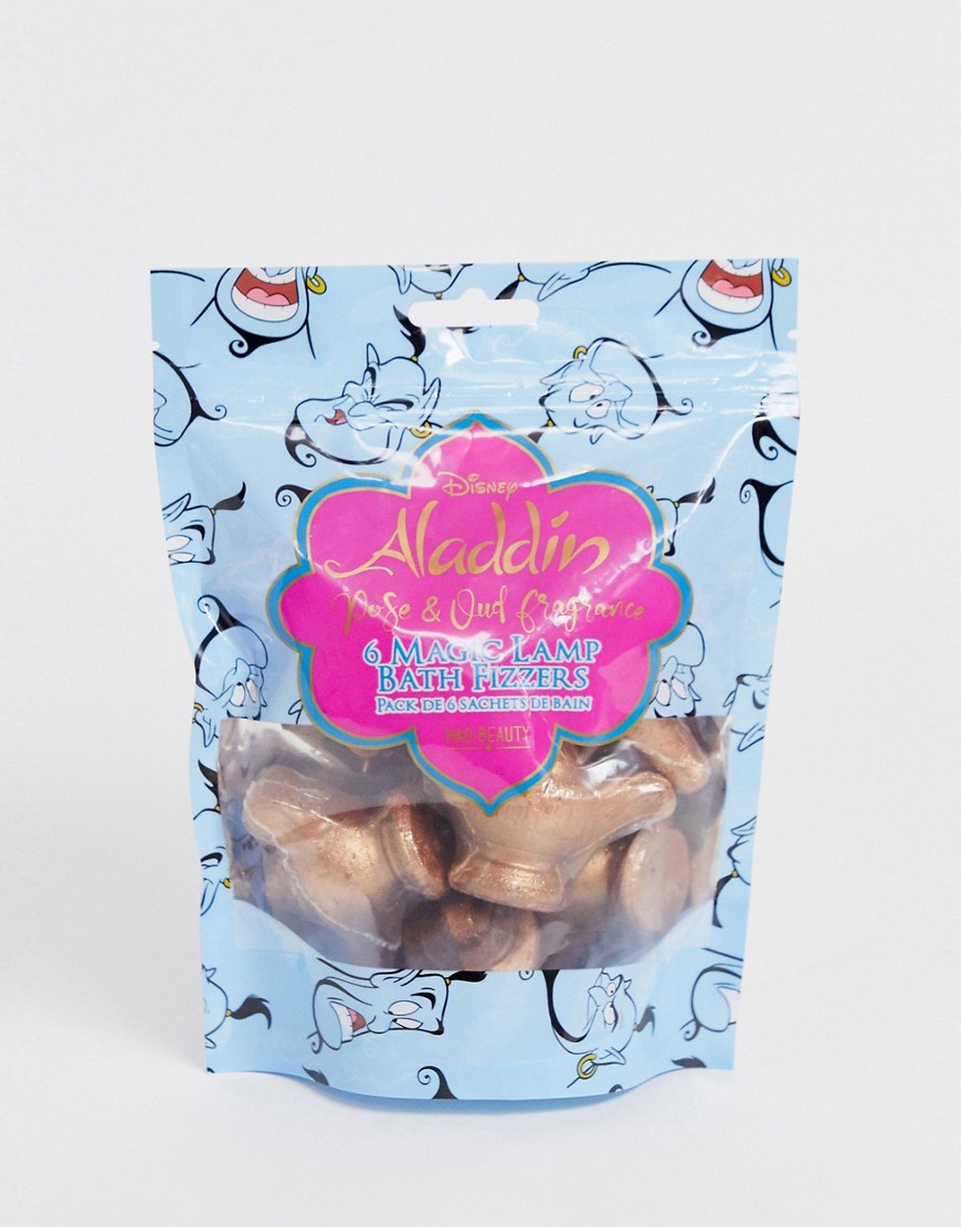 Disney – Aladdin Mini Bath Fizzers – Små badbomber x6-Ingen färg
