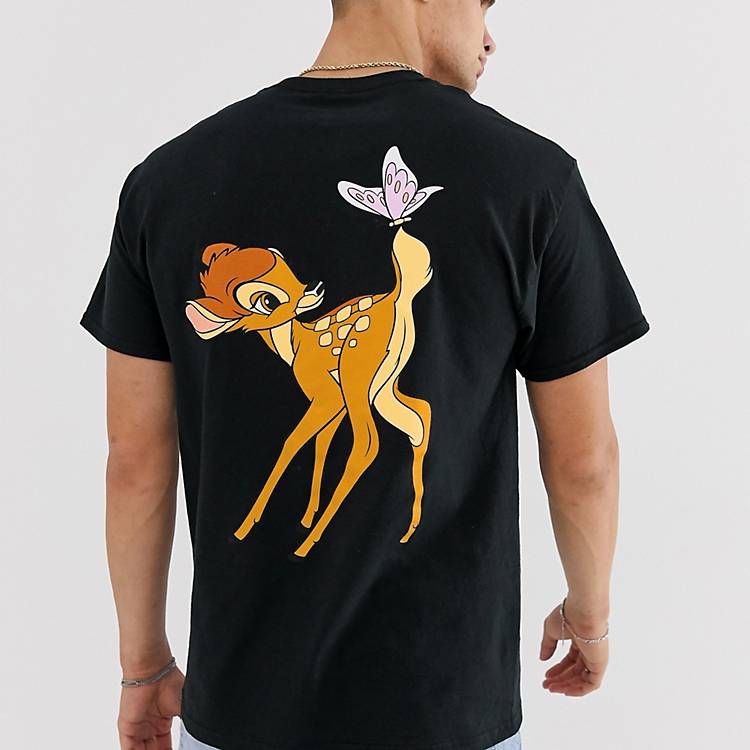 Disney bambi back print t-shirt | ASOS