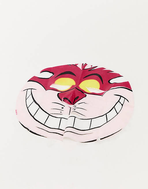 Rotere billet Lederen Disney – Cheshire kat – ansigtsmaske med dyrdesign | ASOS