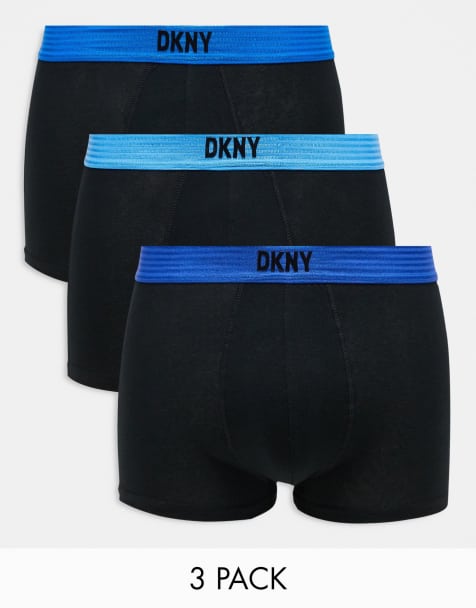 DKNY 3 pack culver trunks in black - view 1