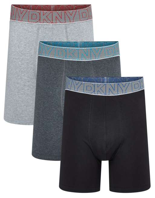 DKNY 3 pack dansville trunks in multi
