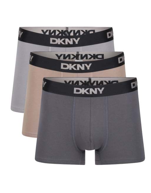 DKNY 3 pack jesiah trunks in sand