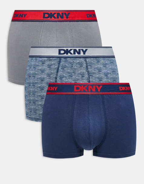 DKNY 3 pack jonesboro trunks in navy - view 1