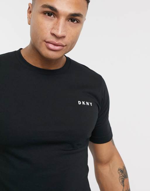 DKNY 3 pack logo crew neck t-shirts