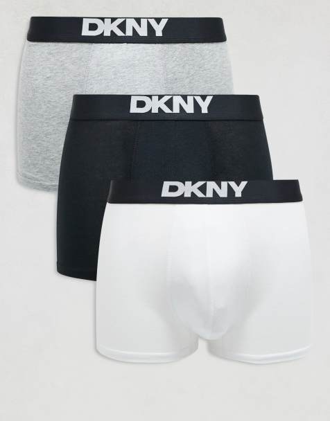 DKNY 3 pack new york modal trunks in black - view 1