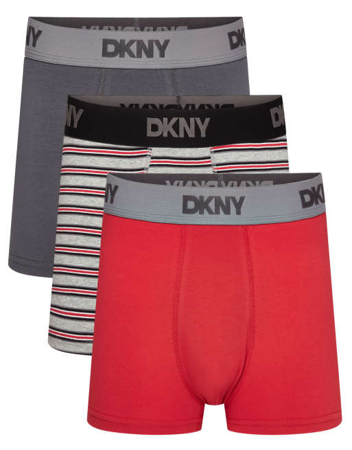 DKNY 3 pack olean trunks in multi