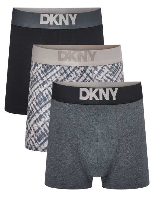 DKNY 3 pack oswego trunks in multi