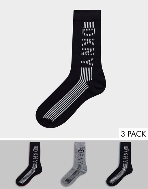 DKNY 3 pack sock in multi
