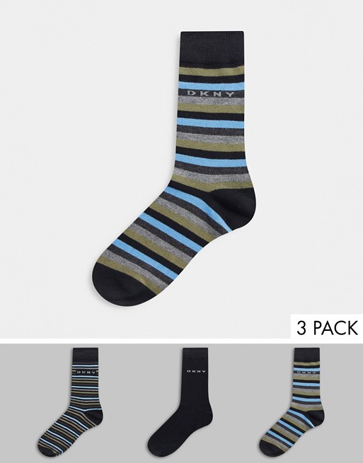 DKNY 3 pack sock in multi
