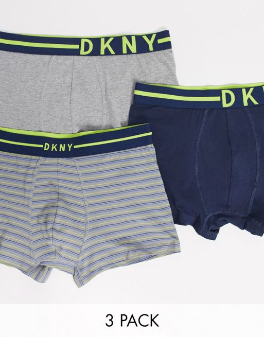 DKNY, DKNY 3 Pack Boxer Shorts, Trunks