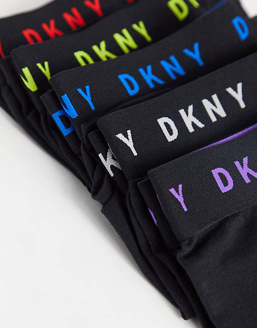 DKNY 5 pack boxers in black